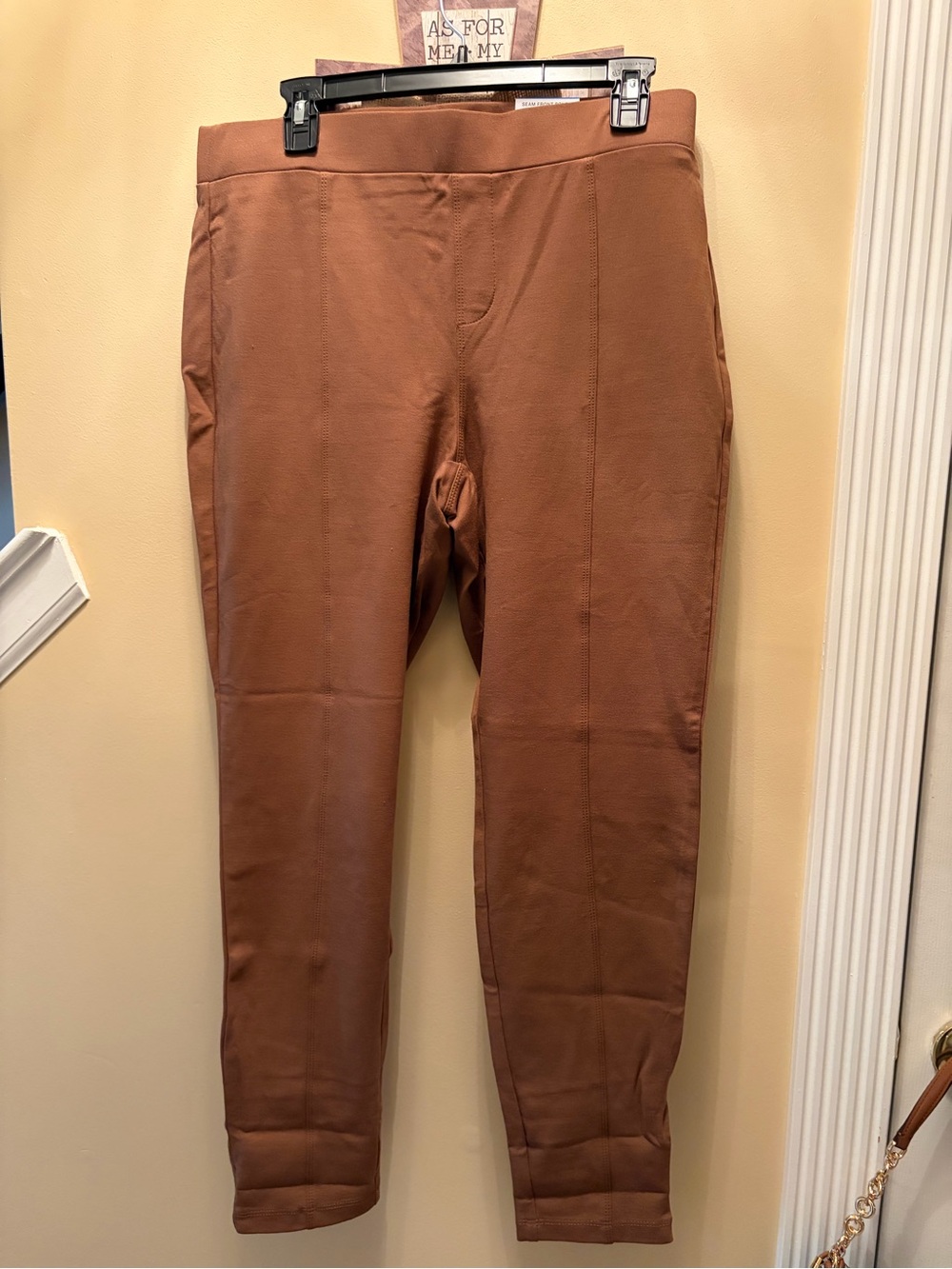 Women’s Style and Co. Stretch Tapered Pants - Brown